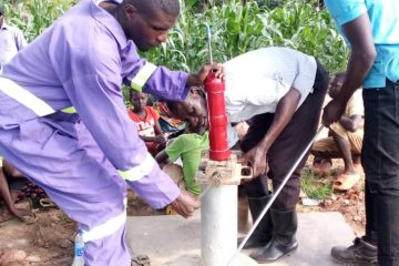 Opening of a new, clean water source