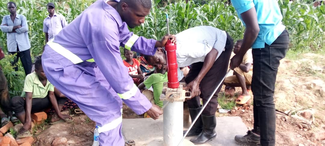 OPENING OF THE WATER SOURCE